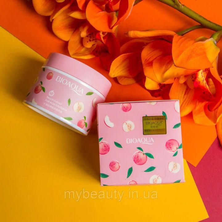 BIOAQUA Peach Exfoliating Gel – Face & Body Care 140G
